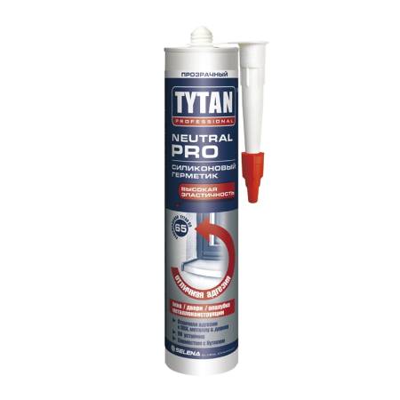 Герметик силиконовый Tytan Neutral Pro прозрачный (0,28 л). Артикул тов-213047