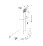 Вытяжка кухонная купольная LEX BRIZ 600 Inox TRFE000030. Артикул TRFE000030