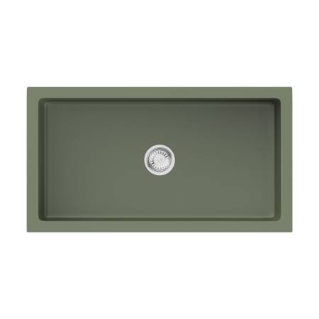 Кухонная мойка Omoikiri Mikura 76-OL Natceramic/olive 4997076. Артикул 4997076