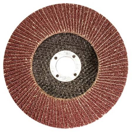 Круг лепестковый торцевой, P 60, 150 х 22,2 мм. MATRIX 74058. Артикул 74058