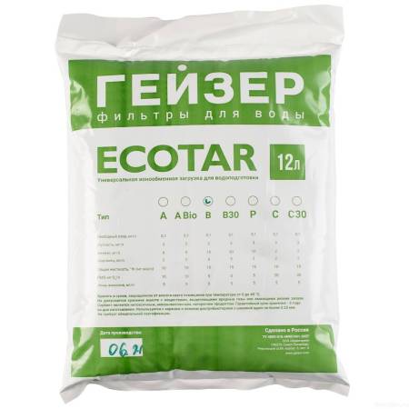 Многокомпонентная загрузка Экотар B (12 л) Гейзер 40220. Артикул 40220