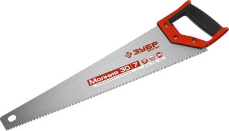 Универсальная ножовка ЗУБР Молния-3D 500 мм 15077-50. Артикул 15077-50