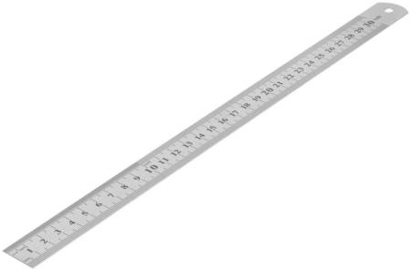 Линейка нержавеющая  300х28 мм FIT 19003. Артикул 19003