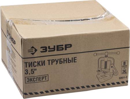 Трубные откидные тиски ЗУБР 3.5" 32611-2. Артикул 32611-2