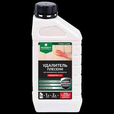 Удалитель плесени PROSEPT FUNGI CLEAN 1л., 901DT-1. Артикул 901DT-1