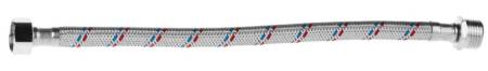 Подводка гибкая STAYER для воды оплетка из нержавеющей стали г/г 1/2" - 0,8м 51015-G/G-080. Артикул 51015-G/G-080
