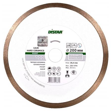 Круг алмазный отрезной 1A1R 150x1,4x8x25,4 Hard ceramics DiStar 11120048012. Артикул 11120048012