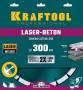 Диск алмазный LASER-BETON 300 мм отрезной по бетону и камню KRAFTOOL 36686-300. Артикул 36686-300