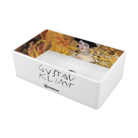 Кухонная мойка Omoikiri Mikura 76-Klimt Natceramic/белый 4993022. Артикул 4993022