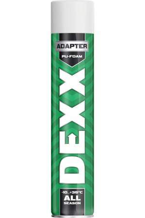 Пена монтажная адаптерная всесезонная ADAPTER 750мл DEXX 41123. Артикул 41123