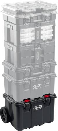 Ящик-тележка KETER STACKNROLL на колесах 21" 38397. Артикул 38397