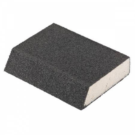 Губка для шлифования, 120 х 90 х 25 мм, трапеция, мягкая, P 40 Matrix 75727. Артикул 75727