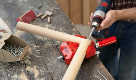 Струбцина угловая 2x55, зажим 1 винтом BESSEY BE-WS3. Артикул BE-WS3