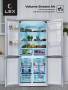 Холодильник  трехкамерный отдельностоящий с инвертором LEX LCD450WID CHHE000005. Артикул CHHE000005