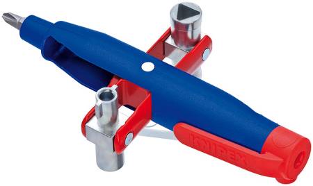 Ключ штифтовый для стандартных шкафов, "квадрат": KNIPEX KN-001107. Артикул KN-001107