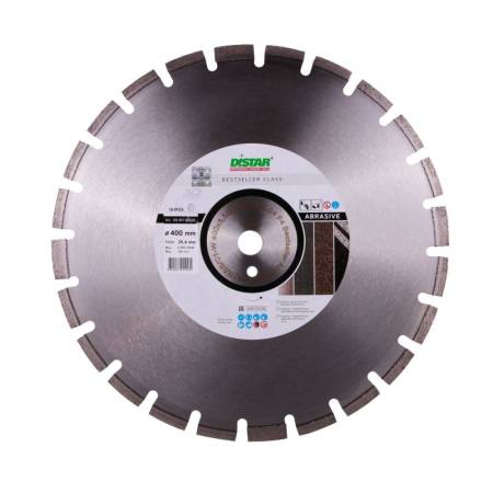 Круг алмазный отрезной 1A1RSS/C1-W 400x3,5/2,5x9x25,4-24 F4 Bestseller Abrasive DiStar 13085129026. Артикул 13085129026