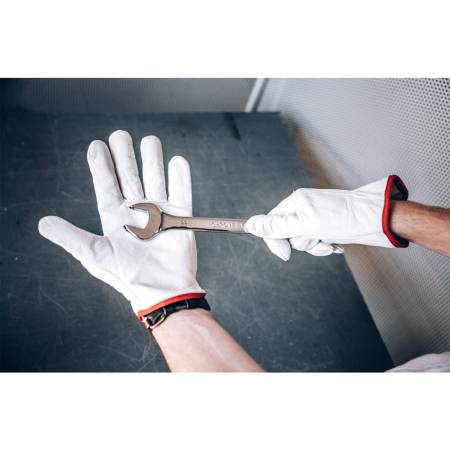 Рабочие перчатки из кожи буйвола JETA SAFETY JLE421-S. Артикул JLE421-S