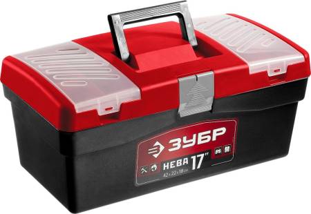 Ящик для инструмента "НЕВА-17" пластиковый ЗУБР 38323-17. Артикул 38323-17