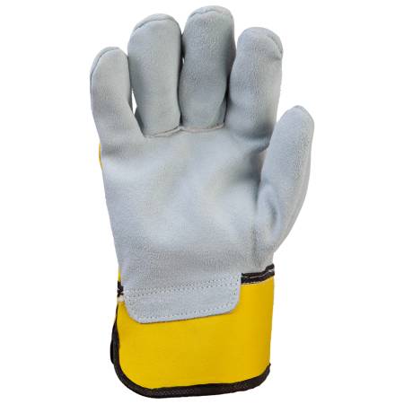 Комбинированные перчатки из кожи и хлопка JETA SAFETY JSL101. Артикул JSL101