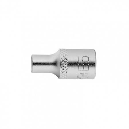 Головка торцевая 1/4, Е5, CrV Stels 13864. Артикул 13864