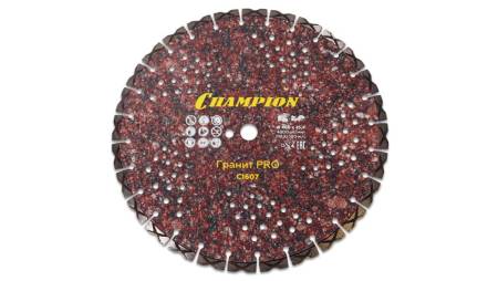 Диск алмазный CHAMPION гранит PRO Laser Granite, С1607. Артикул С1607