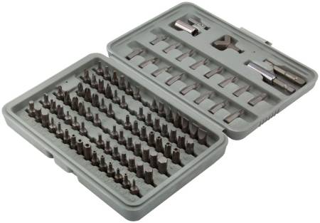 Набор бит 100 шт. CrV FIT 57859. Артикул 57859
