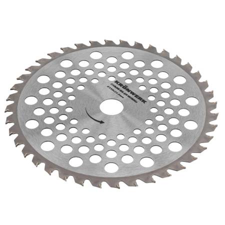 Нож для триммера 230х25,4, 40 зубьев Kronwerk 96343. Артикул 96343
