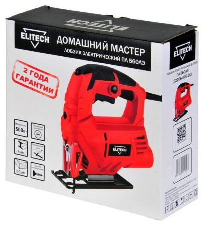 Лобзик ПЛ 560ЛЭ (E2206.009.00) ELITECH ДМ 202420. Артикул 202420