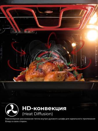 Духовой шкаф встраиваемый LEX EDP 093 BL CHAO000315. Артикул CHAO000315