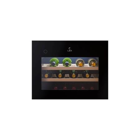 Винный шкаф встраиваемый LEX LWD6028BL PP CHAT500005. Артикул CHAT500005