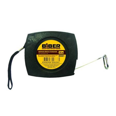 Мерная лента Biber 40205 стальная 50 м. Артикул тов-049310