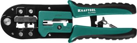 Кримпер универсальный RJ-Pro RJ45 RJ11/RJ12 KRAFTOOL 22698. Артикул 22698