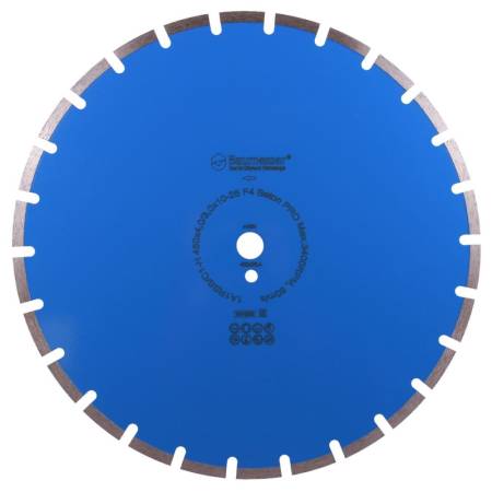 Круг алмазный отрезной 1A1RSS/C1-H 450x4,0/3,0x10x25,4-26 F4 Baumesser Beton PRO 94120008028. Артикул 94120008028