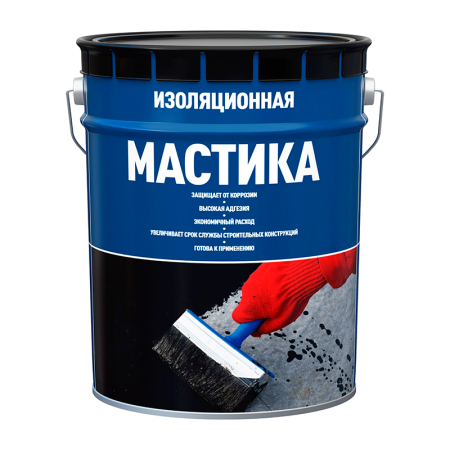 Мастика битумная изоляционная, 21,5 л. Артикул тов-158251