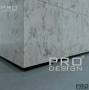 Плинтус теневой алюминиевый скрытого монтажа ProDesign Panel 7208 чёрный pdpbm. Артикул pdpbm