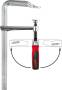 Струбцина цельнометаллическая 250/120, 5 кН, складная 2К ручка BESSEY BE-GZ25KG. Артикул BE-GZ25KG