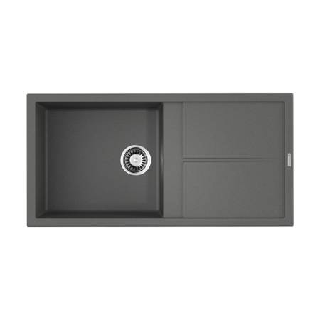 Кухонная мойка Omoikiri Sumi 100-PL Tetogranit/платина 4993659. Артикул 4993659