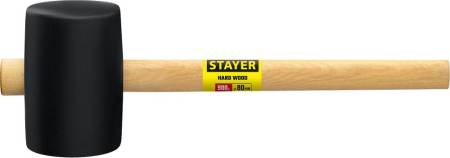 Чёрная резиновая киянка STAYER 900 г 20505-90. Артикул 20505-90