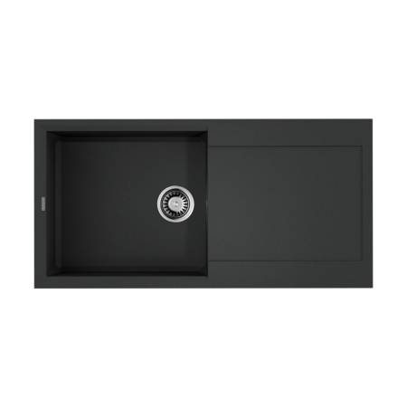 Кухонная мойка Omoikiri Sakaime 100-BL Tetogranit/черный 4993884. Артикул 4993884