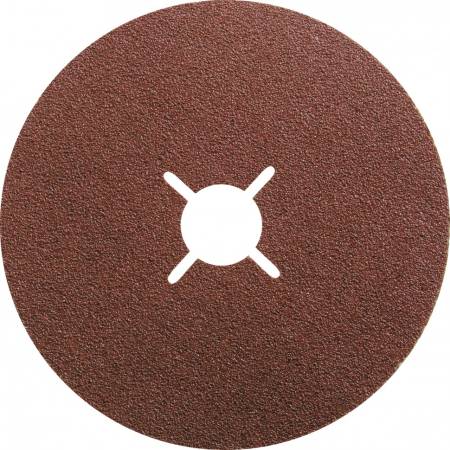 Круги фибровые 5 шт, Р 80, 125 х 22 mm Matrix 73910. Артикул 73910