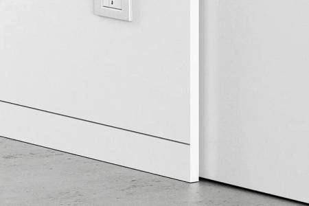 Плинтус алюминиевый скрытый неанодированный без пятки ProDesign pdw. Артикул pdw