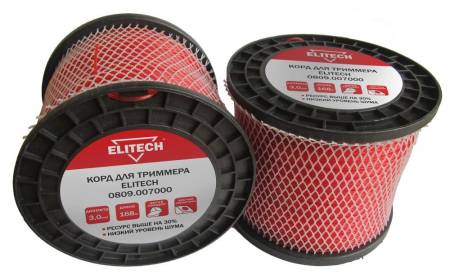 Корд для триммера 0809.007000 ELITECH 188760. Артикул 188760
