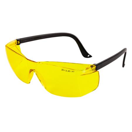 Янтарные очки из ударопрочного поликарбоната JETA SAFETY JSG811-Y. Артикул JSG811-Y