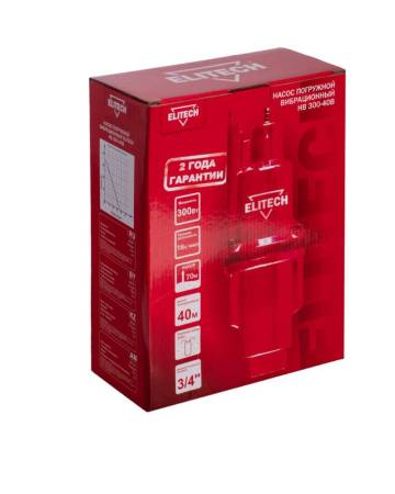 Насос НВ 300-40В ELITECH 205627. Артикул 205627