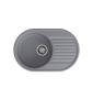 Мойка кухонная кварцевая LEX Como 740 Deep Grey RULE000164. Артикул RULE000164