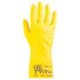 Латексные перчатки с хлопковым напылением JETA SAFETY JL711-L(Y). Артикул JL711-L(Y)