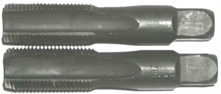 Метчик ручной М12 х 1,75 осн. (к-т) сталь У12А 1257. Артикул 1257
