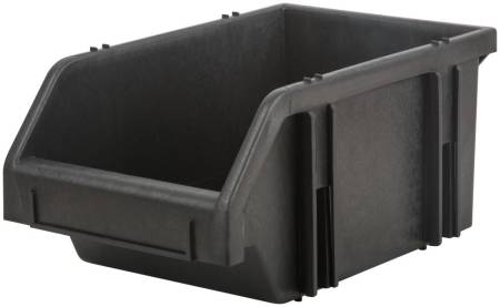 Лоток для крепежа пластиковый черный 160х210х350 мм FIT 65695. Артикул 65695