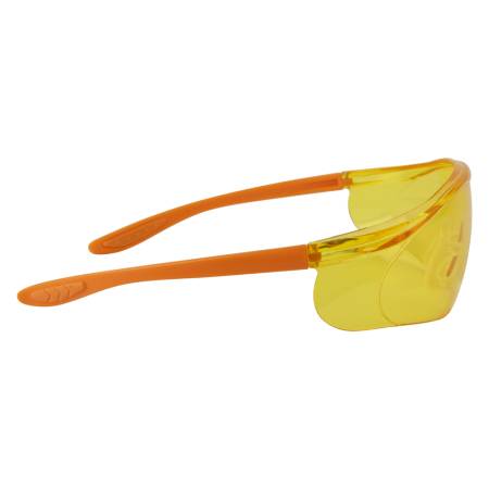 Янтарные очки из ударопрочного поликарбоната JETA SAFETY JSG-7912A. Артикул JSG-7912A