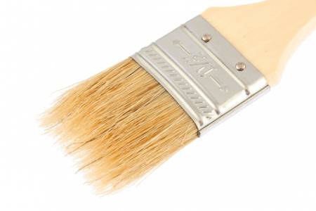 Кисть плоская Slimline 1,5, Натуральная щетина, деревянная ручка. SPARTA 824255. Артикул 824255